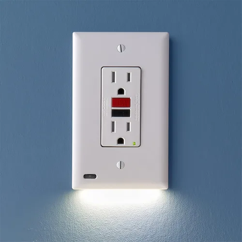 Vista 14 de SnapPower Paquete de 2 luces guía [para tomas dúplex] – Sustituye a la luz nocturna enchufable – Placa de pared de receptáculo eléctrico con luces