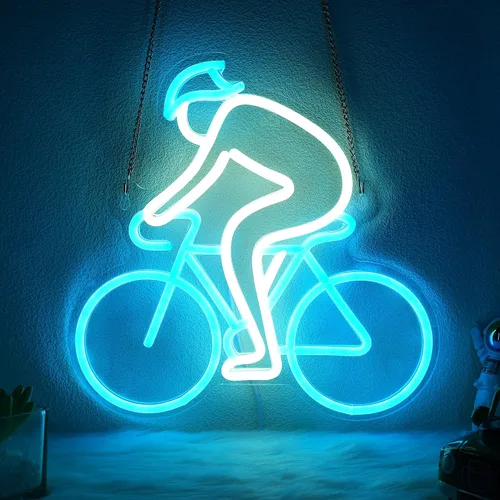 Vista 9 de CoolGift Mart Luz de Neón de Dardos de Cerveza, Letrero de Pared LED de Neón Regulable Alimentado por USB, Decoraciones para Dormitorio Cueva