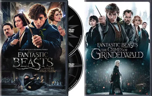 Vista 3 de Harry Potter and Fantastic Beasts Complete 10 Movie Collection DVD Set Includes Glossy Print Harry Potter Art Card
