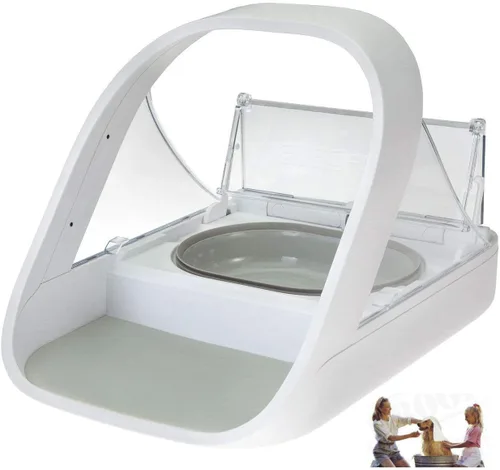 Vista 4 de Alimentador automático de mascotas SureFeed, alimentador de mascotas con microchip, MPF001, adecuado para alimentos húmedos y secos, incluye gratis