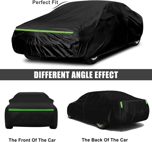 Vista 3 de Funda impermeable para auto compatible con Mazda MX-5 Miata 1998-2025, 210T 6 capas con forro interior de algodón, fundas para todo tipo de clima