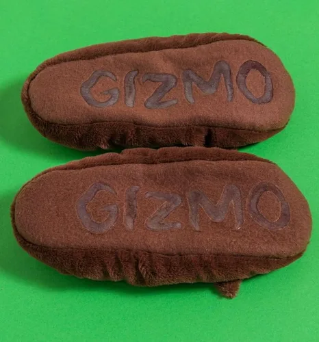 Vista 5 de TruffleShuffle Gremlins Gizmo - Calcetines tipo pantufla, Marrón