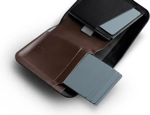 Vista 3 de Bellroy Funda Apex Note (Billetera de piel moldeada, con protección RFID), Raven