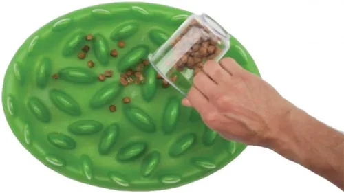 Vista 4 de Northmate Green Slow Feeder-Small Slow Feeder Dog Bowl, Gobble Stopper, Mental Stimulation Dog Puzzle, Suitable for Puppy & Small, Medium & Large
