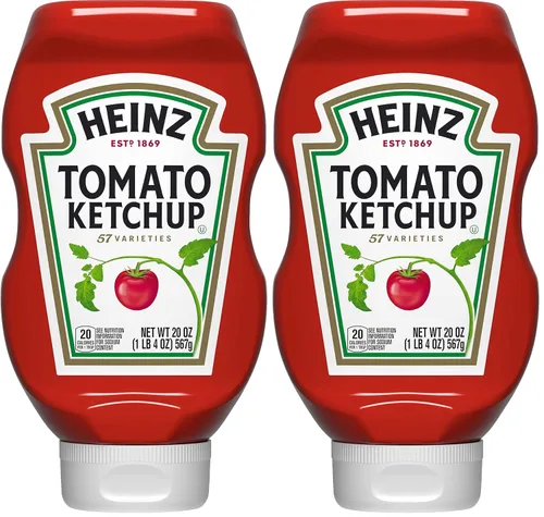 Vista 44 de Heinz Ketchup de tomate mezclado con chipotle, botella exprimible de 14 onzas
