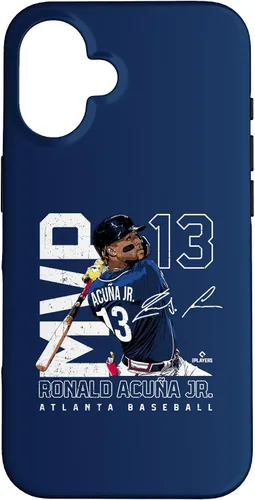Vista 32 de MVP Ronald Acuna Jr Atlanta MLBPA - Carcasa para iPhone 17