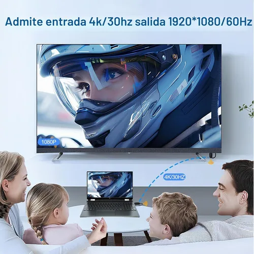 Vista 4 de Transmisor y receptor HDMI inalámbrico 4K, rango de 500 pies/150M, Plug and Play 2.4G/5G Kit de extensor HDMI inalámbrico para transmisión de video