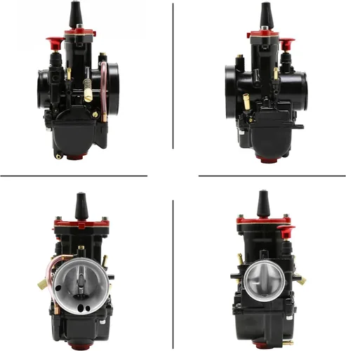 Vista 6 de Carburador PWK de 21 mm, carburador de carreras universal para motores de 2T y 4T de 50 cc a 100 cc, motocicletas, scooters, motos de cross, ATV