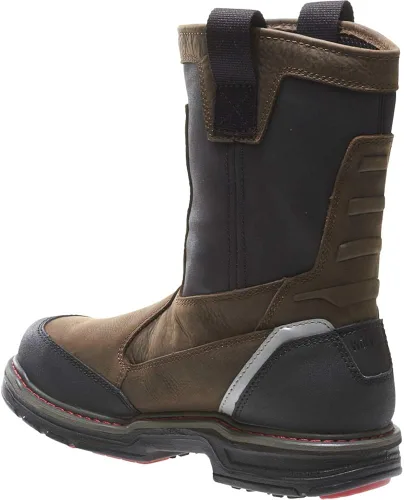 Vista 7 de Wolverine Overman Nano Toe - Botas de trabajo impermeables para hombre de 10 pulgadas