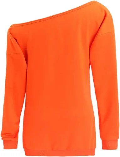 Vista 2 de Dutebare - Sudadera holgada de manga larga para mujer, diseño de calabaza, para Halloween
