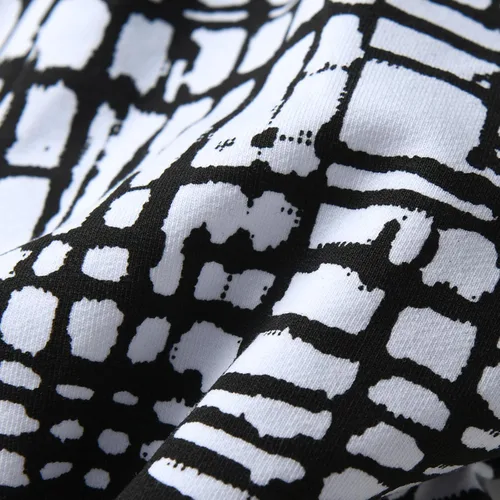 Vista 7 de Eghunooy Conjunto de ropa de manga larga con capucha y pantalones para bebés y niños pequeños