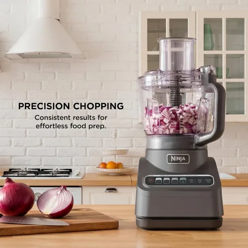Vista 3 de Ninja Procesador de alimentos Professional Plus, 1000PW, 9 tazas, gris