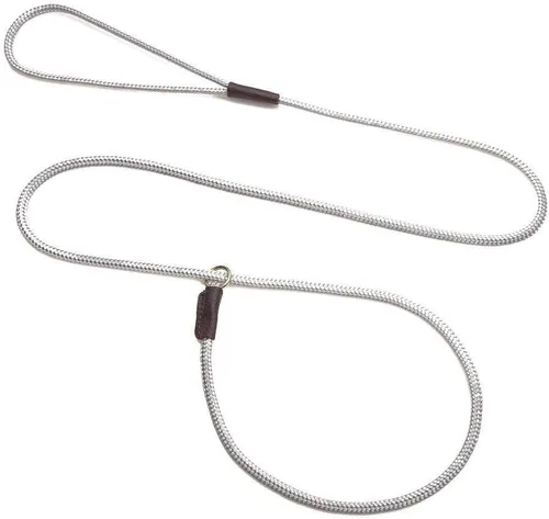 Vista 13 de Mendota Pet Correa antideslizante para exhibición de perros, fabricada en los Estados Unidos, color negro, 1/8 pulgadas x 54 pulgadas, para razas