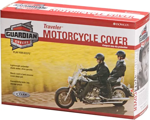 Vista 2 de Funda para motocicleta Dowco Guardian, todos los climas para motocicletas deportivas 6, Gris