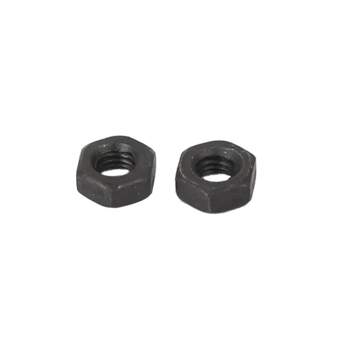 Vista 2 de uxcell A16033100ux0563 M3 - Tuerca hexagonal hexagonal de acero al carbono de grado 8, acero al carbono negro (paquete de 100)