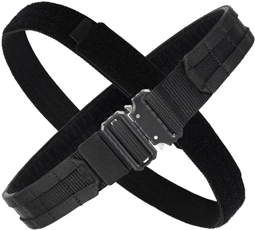 Vista 4 de Cinturón de batalla táctico de 1.75" con hebilla de liberación rápida MOLLE, cinturón interior de 1.5