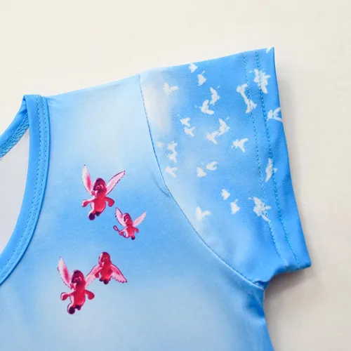 Vista 4 de Disfraz de princesa melocotón para niñas, vestido de princesa melocotón con accesorios corona y aretes
