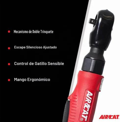 Vista 5 de AIRCAT Trinquete compuesto 802 3/8", par máximo de 70 pies-libras