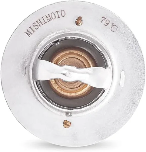 Vista 3 de Mishimoto Termostato de baja temperatura MMTS-RAM-89L, compatible con Dodge 5.9L First-Gen Cummins 1989-1993
