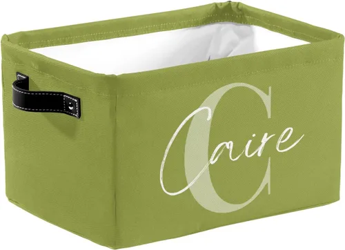 Vista 21 de Cesta de regalo personalizada con nombre, caja de juguetes de almacenamiento personalizada para niños, organizador de cubos de almacenamiento