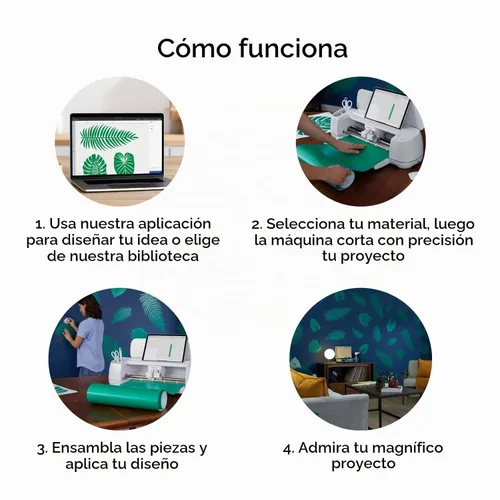 Vista 5 de Máquina de corte inteligente Cricut Maker 3 Paquete básico de inicio con planchado
