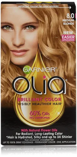Vista 14 de Garnier Olia Tinte de cabello sin amoníaco [5.60] rojo granate medio, 1 unidad 5.6 Rojo granate medio