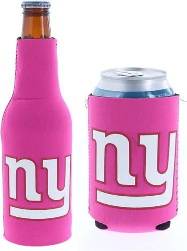 Vista 75 de Soporte aislante para latas y botellas de fútbol americano enfriador de bebidas Huggie (Nueva Orleans (Saints) - Negro) Nueva Orleans (Santos)