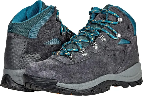 Vista 19 de Columbia Botas de senderismo discontinuas Newton Ridge Plus impermeables para mujer Alce/Montaña Rojo