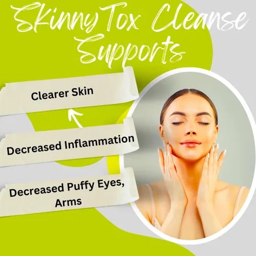 Vista 3 de Skinnytox - Desintoxicación de limpieza de colon de 15 días, apoya movimientos intestinales saludables elimina toxinas, aumenta la energía. Control