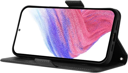 Vista 4 de bojioderf Funda de piel sintética compatible con Nothing CMF Phone 1, compatible con Nothing CMF Phone 1 Tarjetero Cartera Flip Soporte Magnético