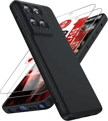 Vista 101 de LeYi Funda para Motorola Moto G Play 4G 2024: Funda para Moto G Play 4G 2024 con funda delgada y antiarañazos, silicona líquida a prueba de golpes