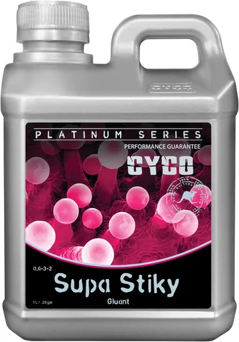 Vista 2 de CYCO Supa Sticky, nutriente líquido para plantas hidropónicas, 0.6-3-2, 5 litros