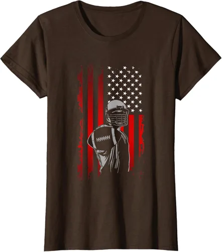 Vista 17 de Camiseta de fútbol americano, Negro