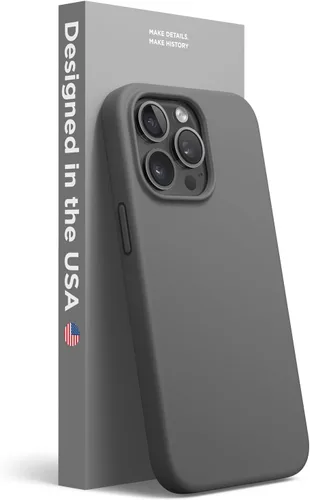 Vista 17 de elago Compatible con funda para iPhone 13 Pro, funda de silicona líquida, cubierta protectora de cuerpo completo, delgada, forro de microfibra Negro