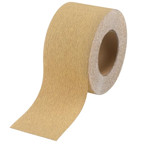 Vista 17 de PSA - Rollo de papel de lija de grano 40, 2-3/4 pulgadas x 20 yardas, papel de lija longboard autoadhesivo con respaldo adhesivo para carpintería
