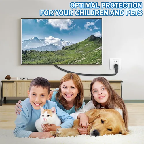 Vista 8 de UOMTFAI Ocultador de Cables de Pared de 39 Pulgadas - Cubierta de Cable Autoadhesiva para Paredes, Ocultador de Cables de PVC Flexible para Hogar