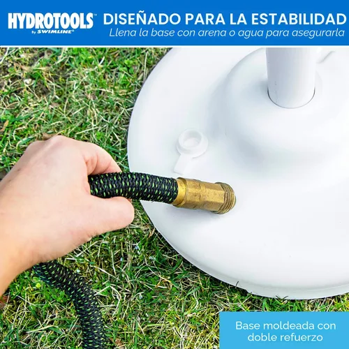 Vista 7 de HydroTools de Swimline perchero para toallas para el costado de la alberca