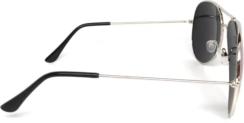 Vista 4 de WebDeals - Gafas de sol con marco de metal de aviador, estilo clásico