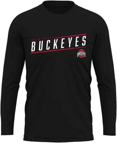 Vista 28 de Camisa deportiva de manga larga oficial de la NCAA Collegiate para hombre, colección de carbón elegante Universidad Estatal de Arizona/W/Sleek/Ls