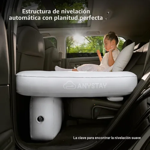 Vista 2 de Colchón inflable de aire para asiento trasero, ajuste universal SUV