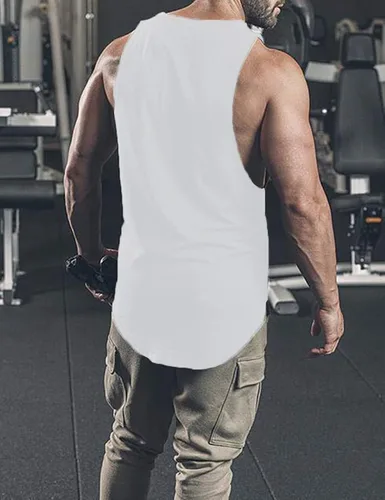 Vista 5 de Rexcyril Camiseta sin mangas de entrenamiento para hombre