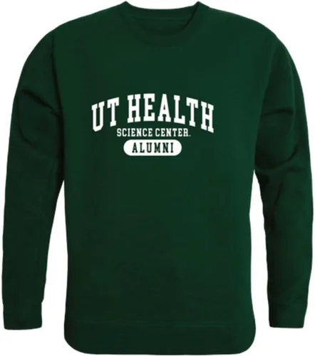 Vista 2 de W Republic Tenn Health SC UTHSC Campus Fleece Crewneck Pullover Sweatshirt - NCAA Officially Licensed Apparel Black
