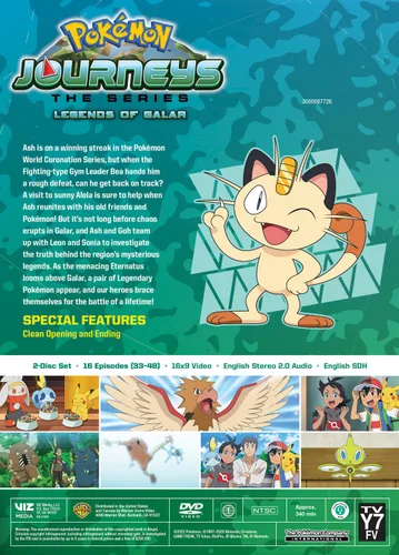 Vista 3 de Pokémon Journeys The Series Season 23 - Legends of Galar