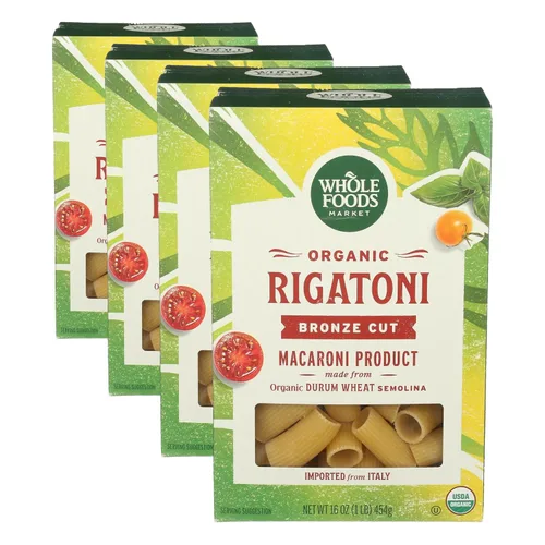 Vista 9 de Whole Foods Market, Rigatoni orgánico, 16 onzas