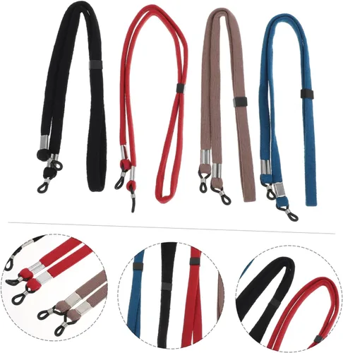 Vista 9 de KALLORY Cuerdas ajustables para gafas perdidas, correas duraderas para gafas de sol, cómodas y fáciles de usar para exteriores
