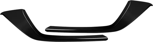 Vista 10 de HIGH FLYING Para Mazda CX-5 CX5 2017-2021 Accesorios exteriores Coche Rejilla Delantera Insertos Cubierta Moldeo ABS Negro Brillante 2pcs