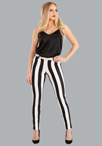 Vista 5 de Fun Costumes Beetlejuice Women's Suit Pants