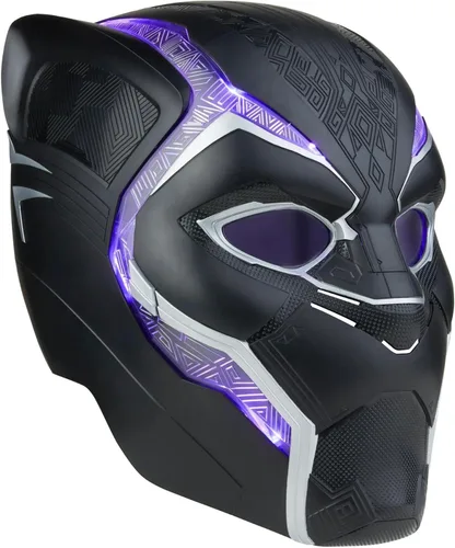 Vista 2 de Casco electrónico de rol de Black Panther de Marvel Legends
