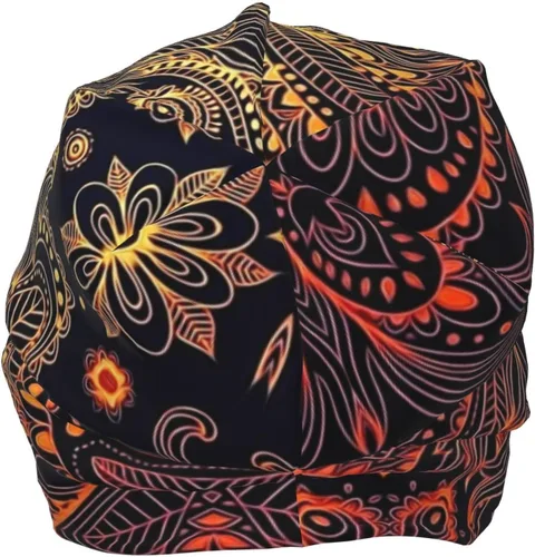 Vista 21 de Gorro africano holgado para adultos, tejido elástico, de calavera, gorro de invierno para exteriores para mujeres y hombres