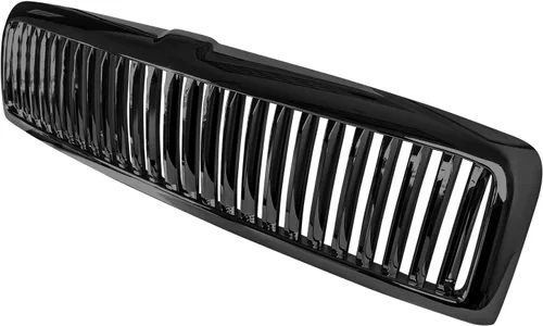 Vista 5 de Spec-D Tuning - Rejilla frontal vertical para Dodge Ram St Slt 1500 2500 3500. Color negra. HG-RAM94JMVT